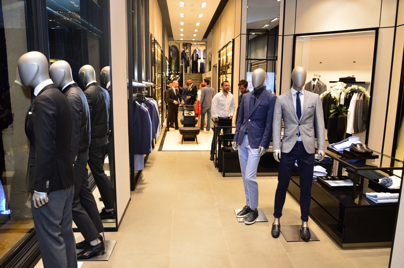Opening Of Hugo Boss